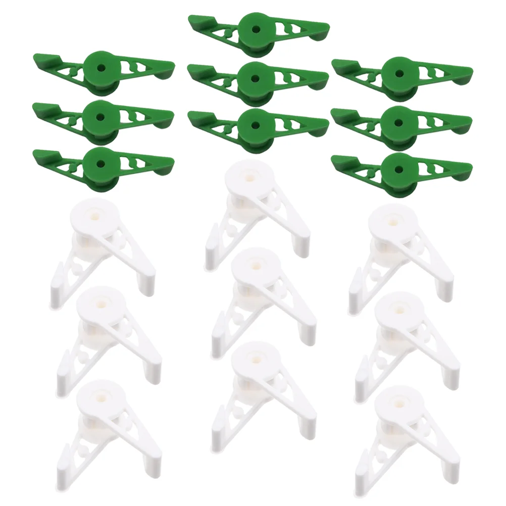 

40Pcs Plants Trainer Plastic 360° Adjustable Bender Clips Gardening Bender