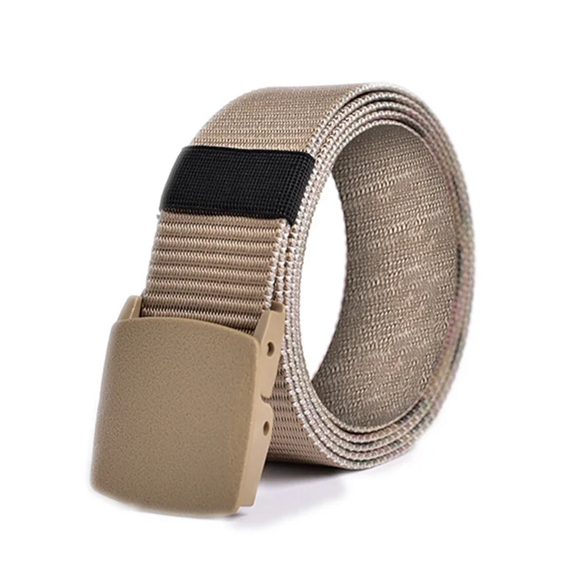 

Men's Non-Metal Plastic Steel Buckle Belt Outdoor All-Match Belt