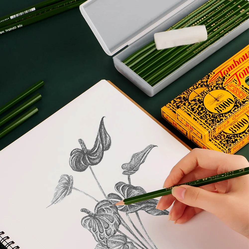 12 шт. японские деревянные карандаши для рисования |