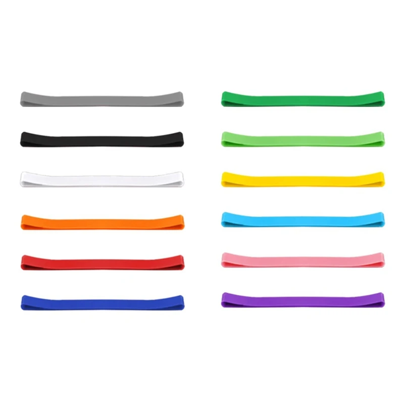 

12 Pcs Beach Towel Bands,Elastic Beach Towel Holder,Chair Clips,Multicolor Towel Bands For Beach Chairs Swim Vacation