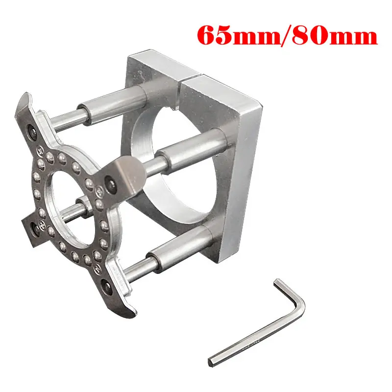 LY Spindle Press Plate 65mm 80mm Floating Pressure Feeder DIY Parts Clamp for CNC Milling Engraving Machine Wood Metal Router