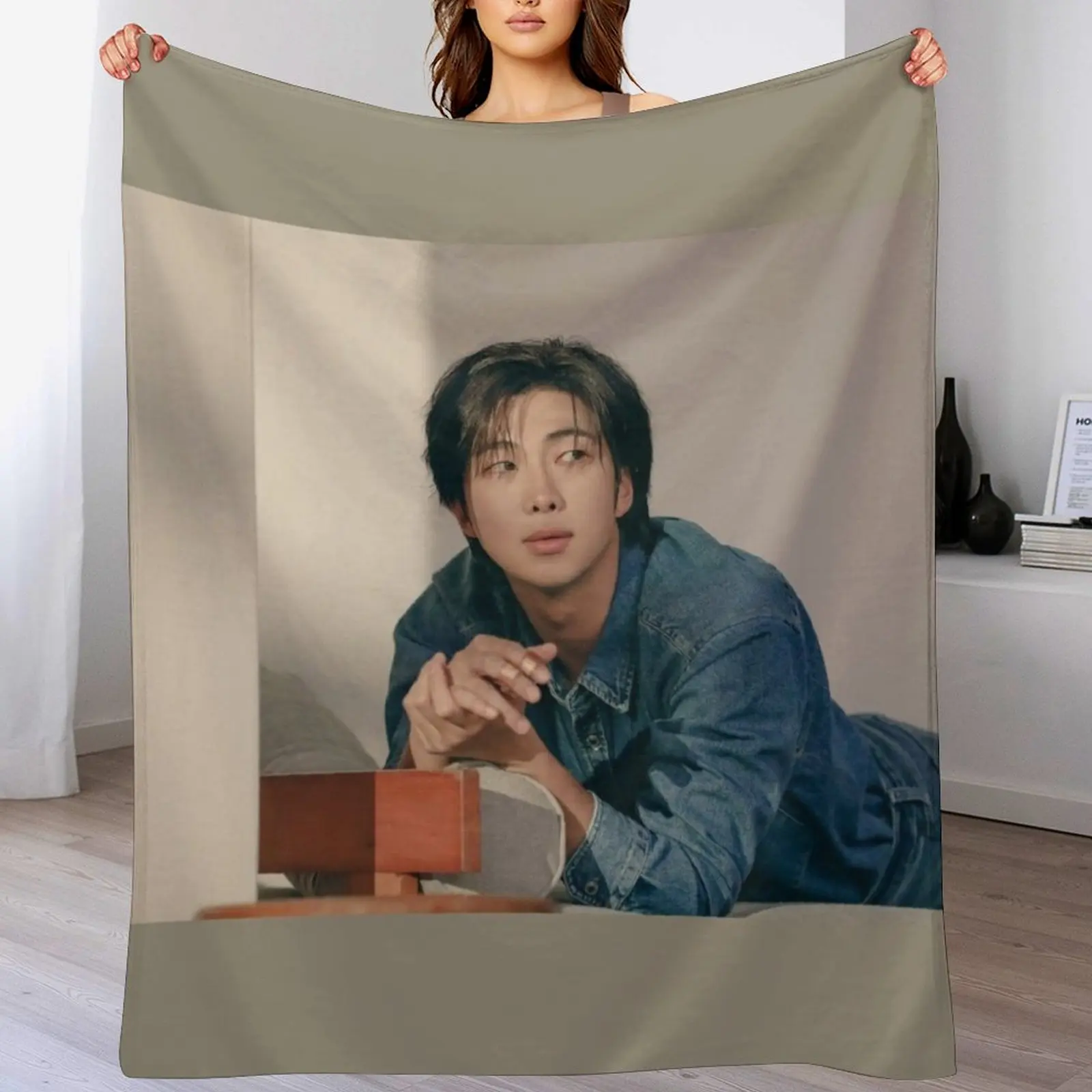 Rm namjoon альбом новое одеяло для фотосессии одеяла и меховые изделия милые