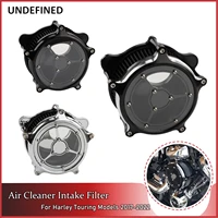 for harley touring motorcycle clarity air cleaner intake filter road king street glide softail fxst flst transparent air filters