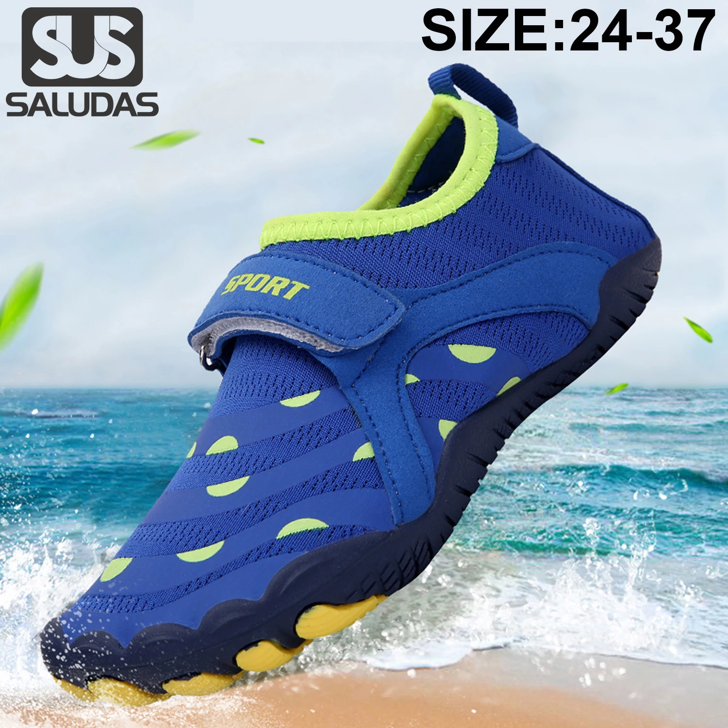 

Xiaomi Mijia Kids Aqua Shoes Barefoot Beach Upstream Shoes Swimming Wading Water Sport Breathable Quick Dry Sneakers Boys Girls