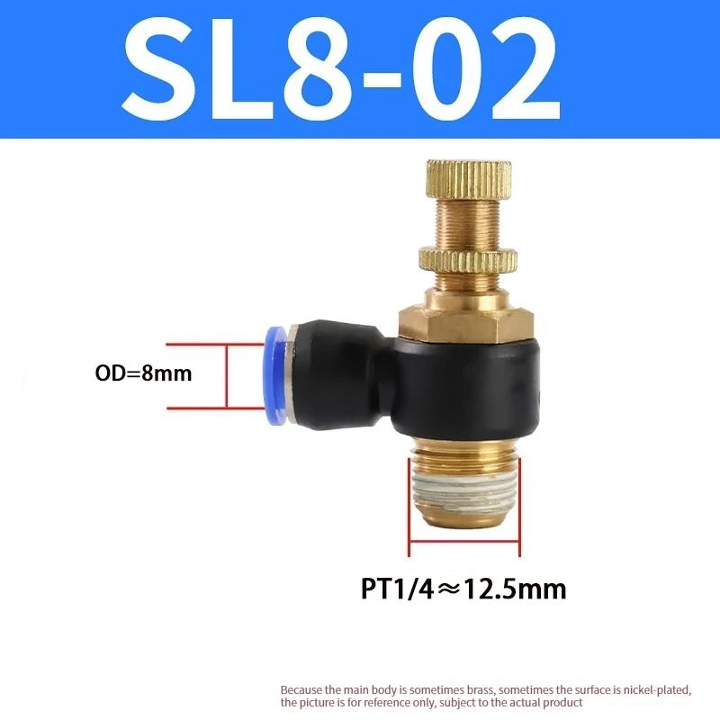 

Быстрое соединение, 1 шт., регулируемые пневматические соединения, дроссельная заслонка M5 1/8 дюйма 1/4 дюйма 3/8 дюйма 1/2 дюйма M5 4 6 8 10 12 мм