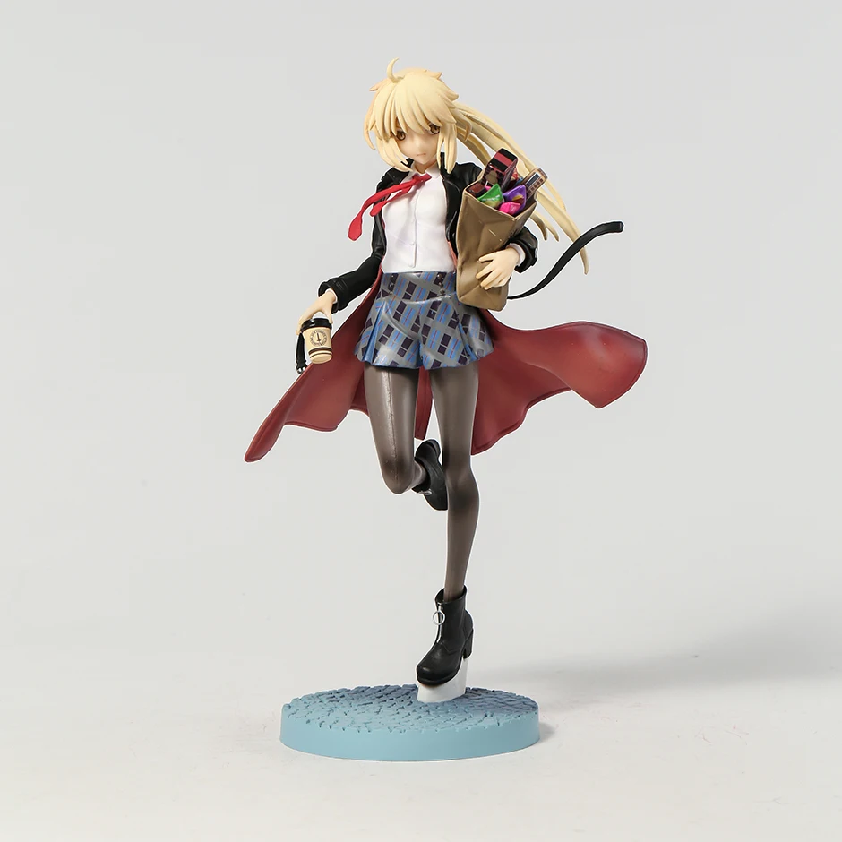 

Fate/Grand Order Saber Altria Pendragon Heroic Spirit Traveling Outfit Ver. PVC Figurine Doll Model Figure Toy Christmas Gift