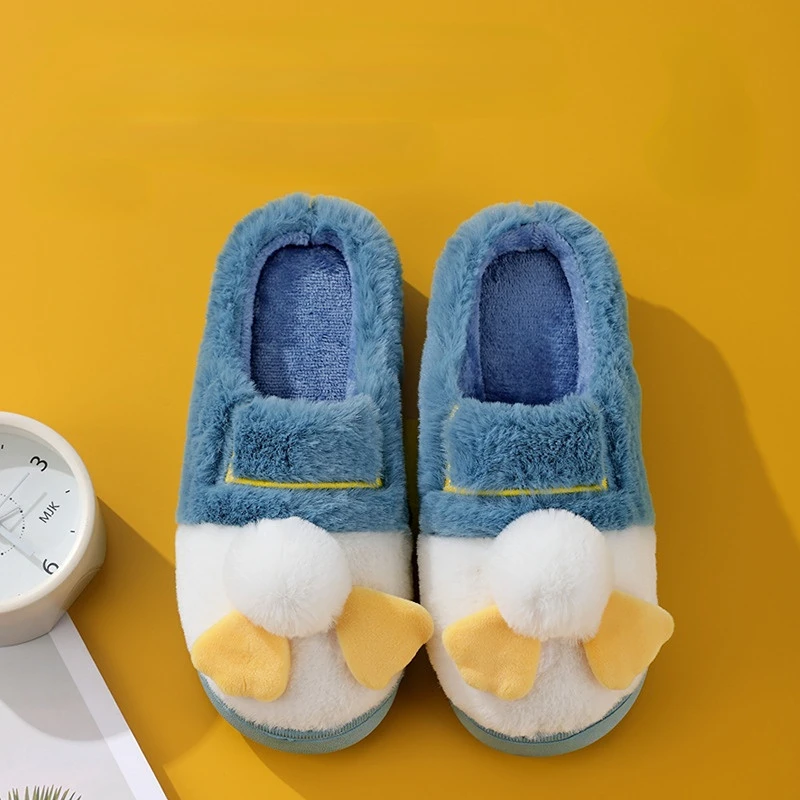 

Women's Home Indoor Thick-soled Non-slip Cotton Slippers