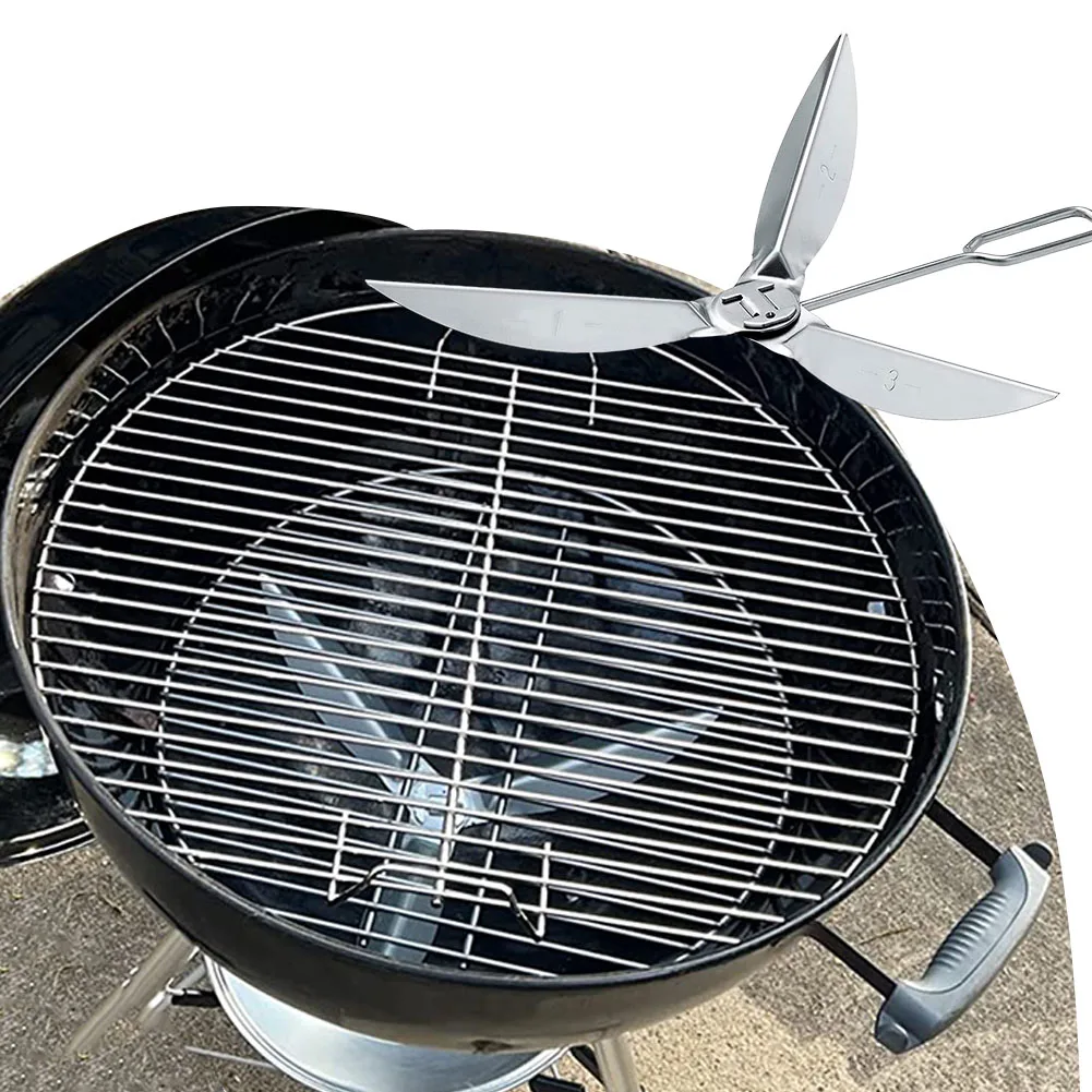 

8-1/2-Inch One-Touch Cleaning System Kit For Weber Grill 90992 3618 7443 307443 307408 90719 BBQ Parts