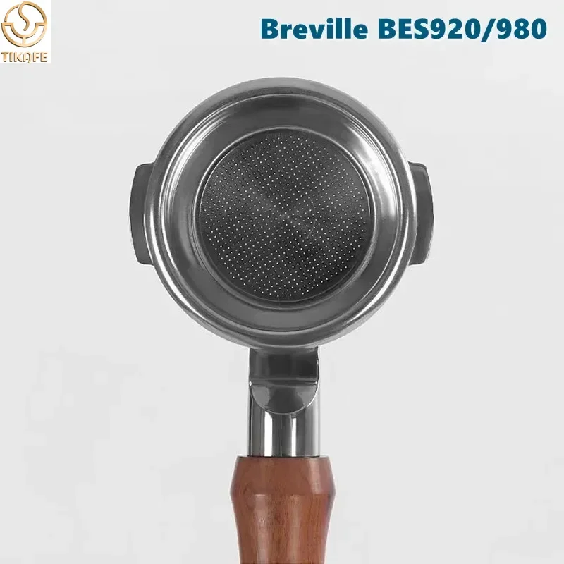 58 мм кофейный бездничный чистый портативный фильтр корзина Подходит для Breville