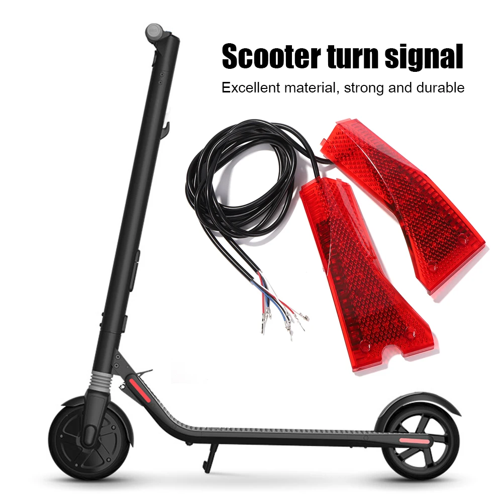 

1 Pair Left Right Electric Scooter Turn Signals Indicator Light Lamp Replacement for KUGOO M4 PRO Electric Scooters Accessories