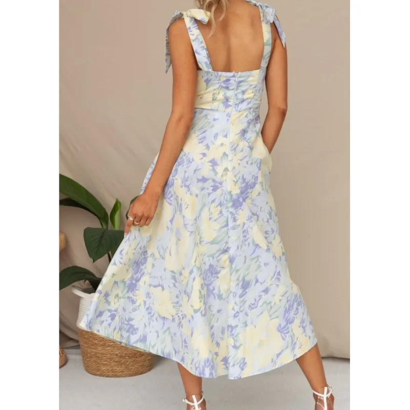 Летнее платье Elbisesi 93lık из полиэстера