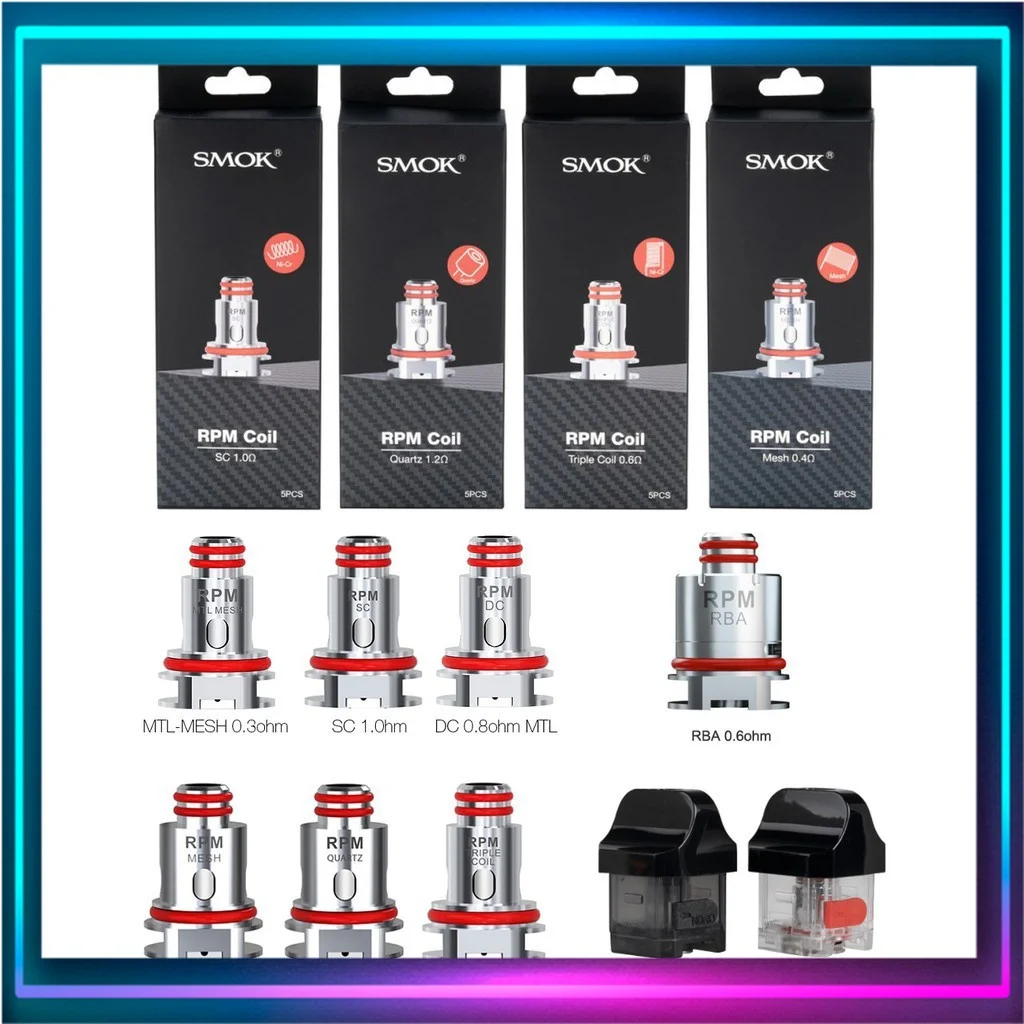 

NEW Smok RPM40 Occ Replacement Coil Original Ready Stock