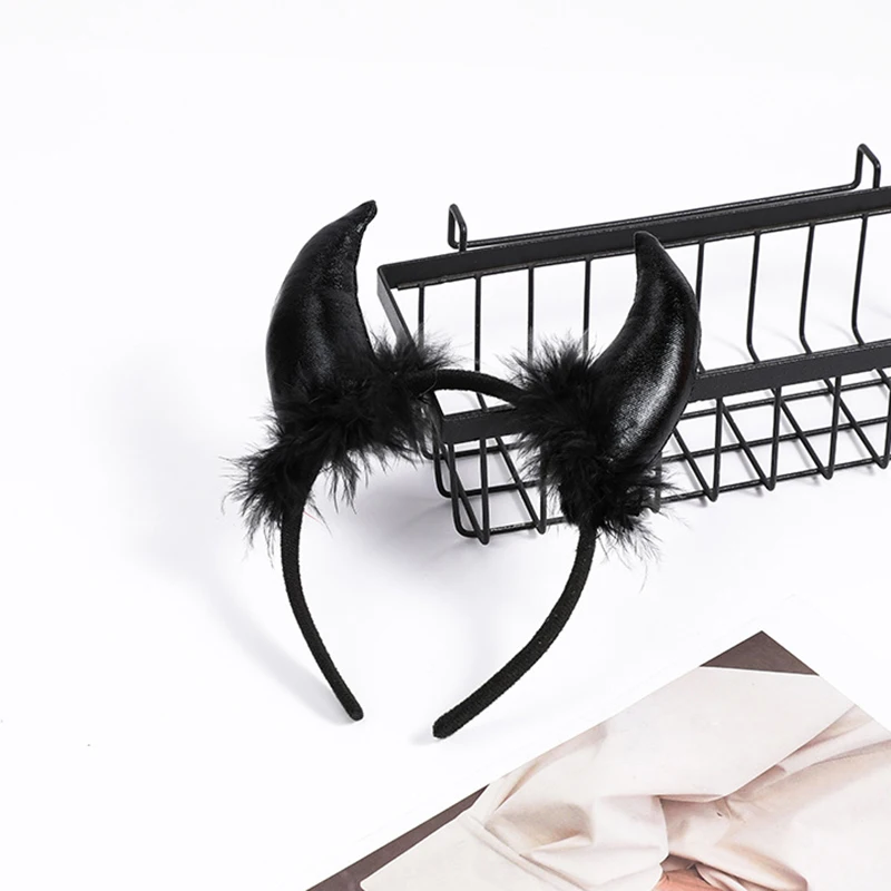 Ободок для волос с рисунком дьявола на Хэллоуин