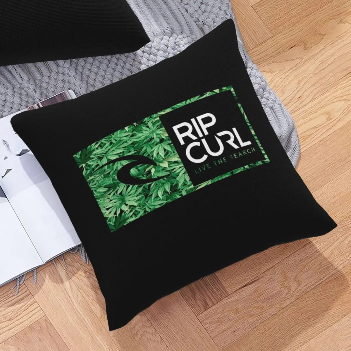 Зимняя льняная наволочка Ripcurl M Гаваи Hi Finley Watu Nwt для комнаты на молнии |