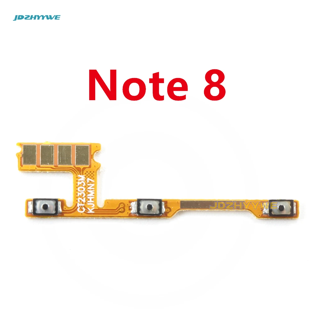 Боковая кнопка громкости гибкий кабель для Xiaomi Redmi 9 9T 6 Pro 6A 7 7A 8A Note 8 4G 9s ВКЛ./ВЫКЛ.