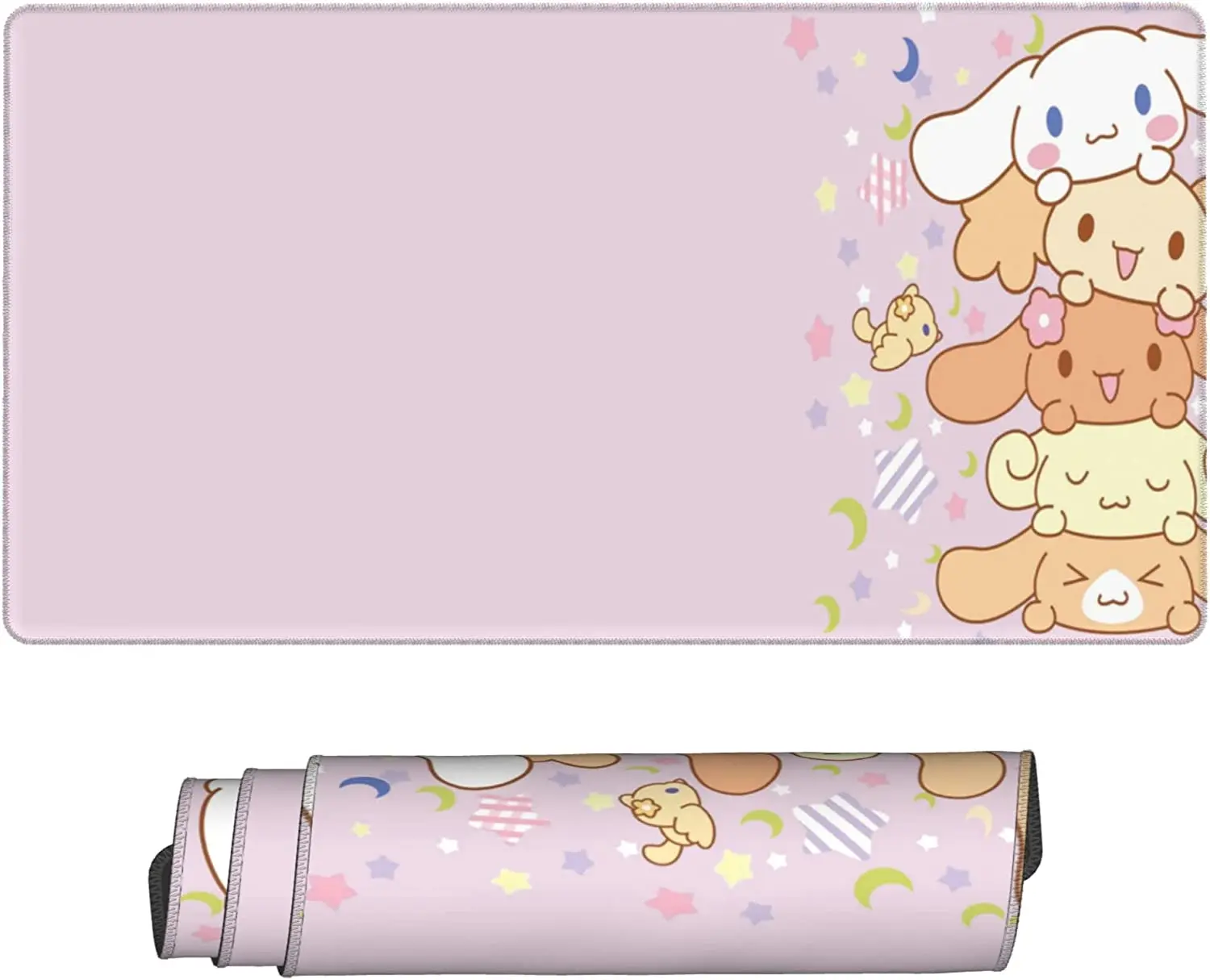 Коврик для мыши Kawaii С симпатичной собакой новинка большой розовый коврик