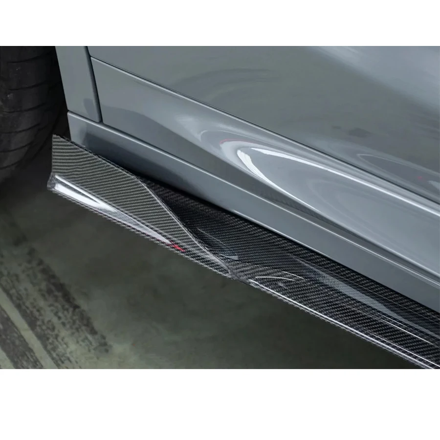 Для BMW X3M F97 X4M F98 X3 G01 X4 G02 боковая юбка из углеродного волокна разветвители Cupwings