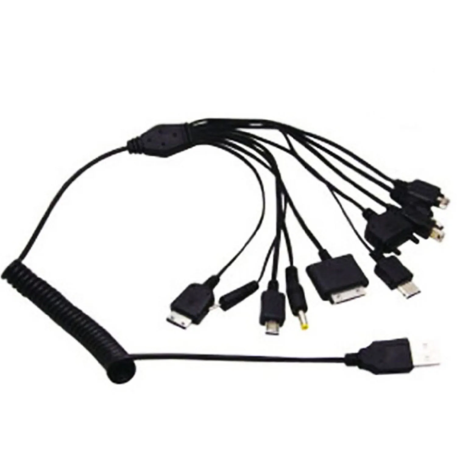 Многофункциональный зарядный кабель Micro Mini USB VONETS 10 в 1 для iPhone 4 4S Samsung S3 S4 Blackberry Nokia