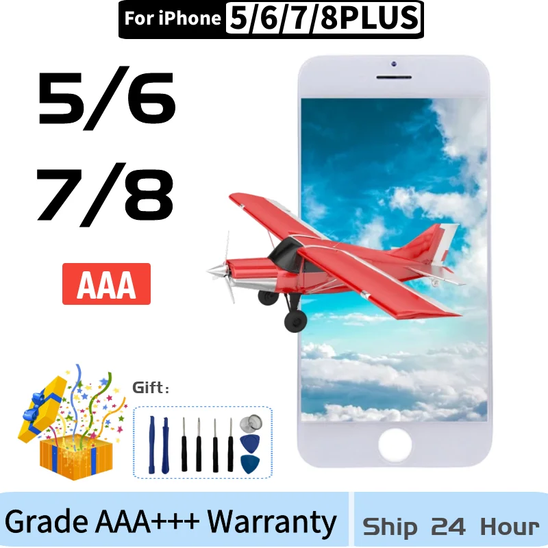 

AAA+++ Grade Lcd Screens for Iphone 8 7 6 6s S Plus 5s 7plus Se 2020 8plus Screen Display Iphone 5c 7 Free Shipping From Factory