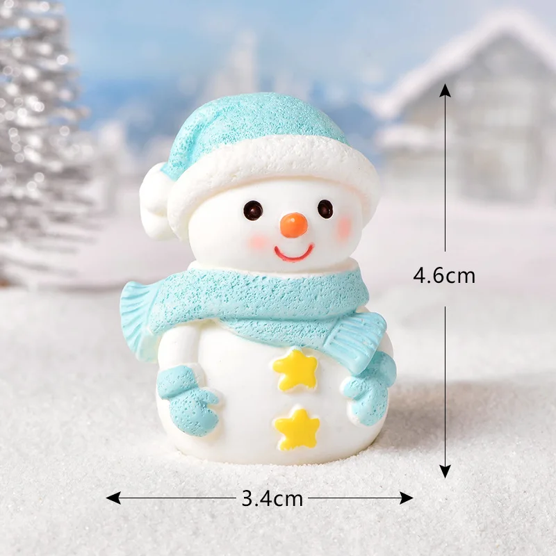 

Миниатюрная фигурка снеговика