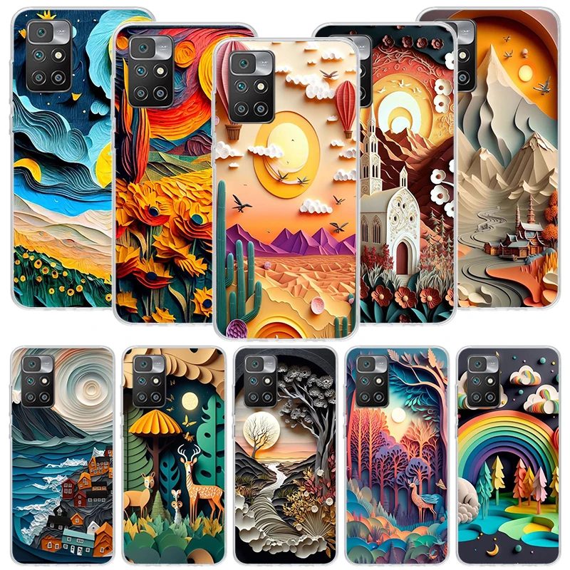 Чехол для телефона Xiaomi Redmi 12 12C 10 10C 9 9C 9A 9T Prime 8A 8 7A 7 6A 6 Pro K40 K20 S2 Art Gi