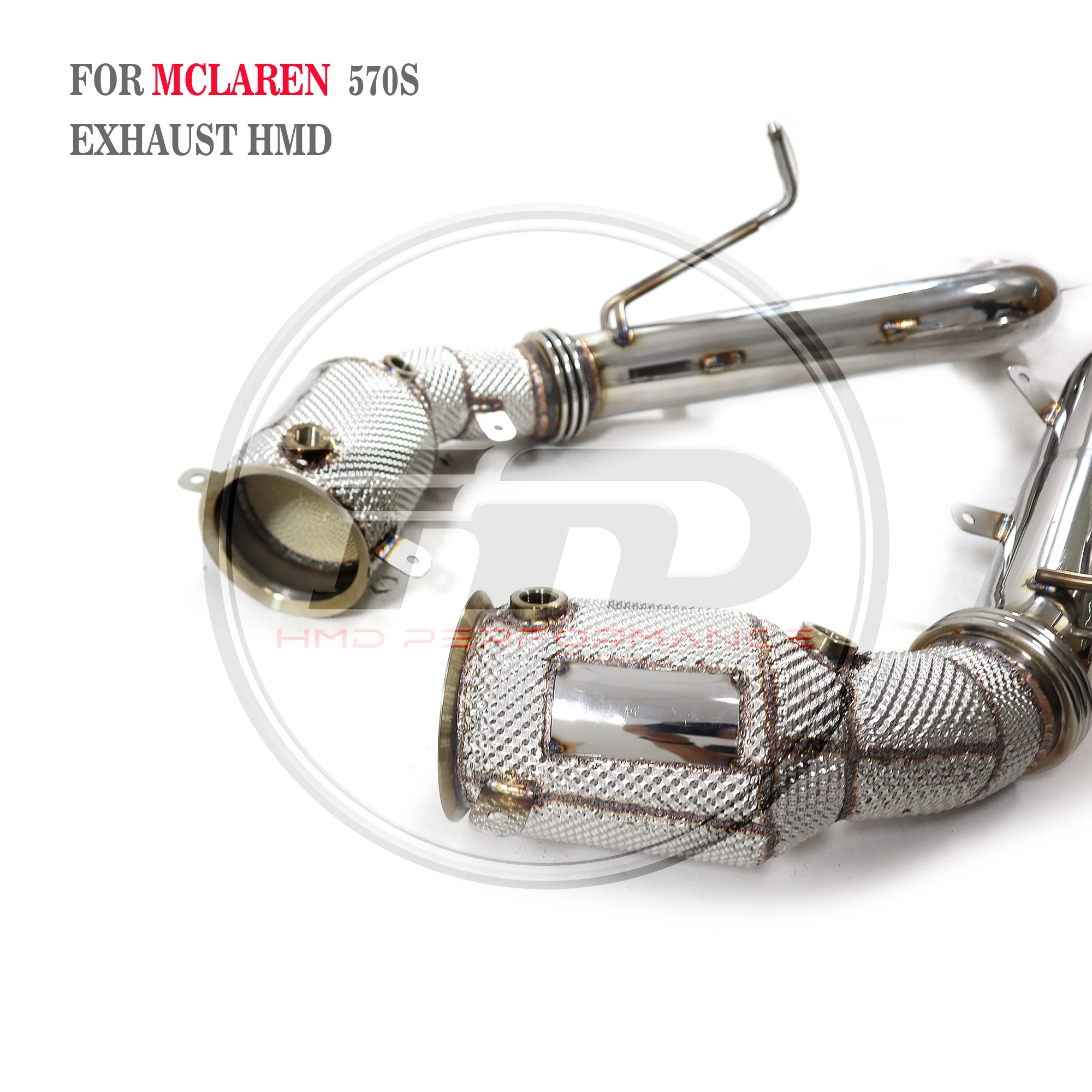 Выхлопная труба HMD из нержавеющей стали подходит для Mclaren 570S запчасти модификации