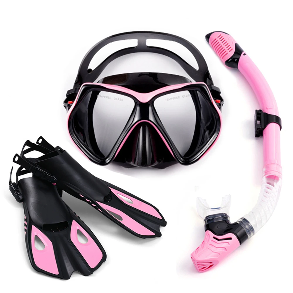 

Diving Mask And Snorkels Goggles Glasses Diving Swimming Easy Breath Tube Set Snorkel Mask Equipment Snorkeling Three Piece 2023