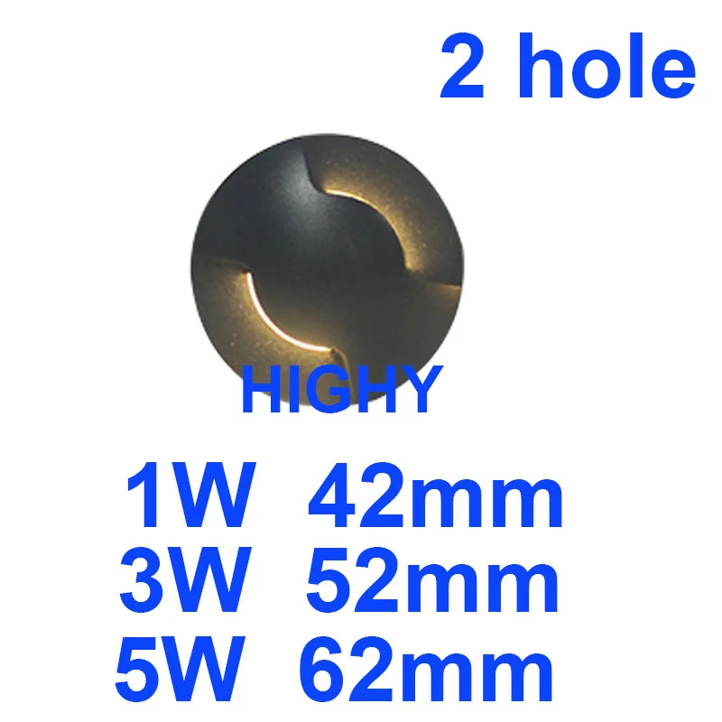 

Новый тип 3 Вт, 5 Вт, светодиодный, IP68, AC85-260V, 12 В постоянного тока, наружная Встраиваемая Дека, светильник 1/2/3/4, подземная лампа с боковым обзором, освещение для тротуара