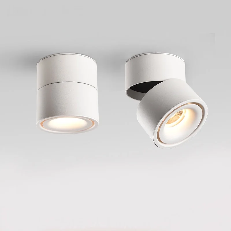 

Nordic Led Downlights Surface Mounted Rotatable Ceiling Ceiling Lights Spot Led Spotlights Las Luces De Techo Home Decor DK50DL