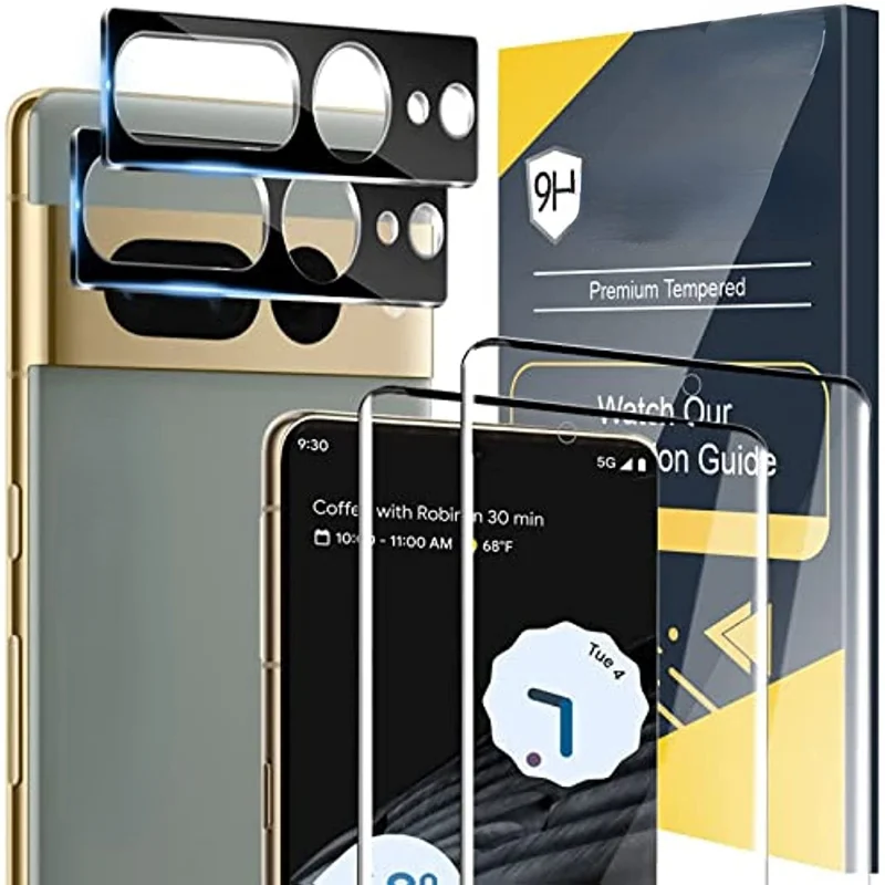 

2 шт., прозрачная защитная пленка для экрана Pixel 7