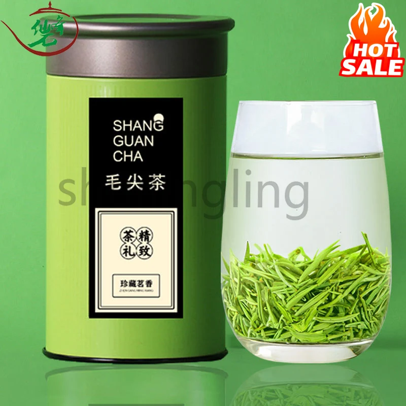 

Exquisite Tea Pot 2022 Maojian Green Chinese Tea Help Weight Loss New Spring China Xinyang Mao Jian Tea Non Teaset