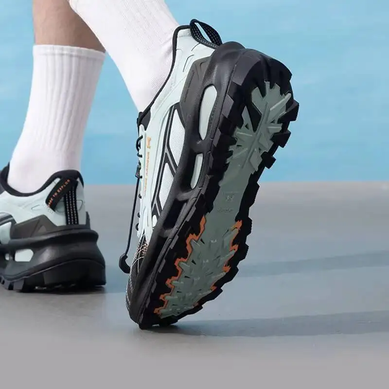 Фото Мужские и женские низкие кроссовки Under Armour для активного отдыха UA Explore, дышащие, для бездорожья, повседневные спортивные кроссовки 6012791-477 №4