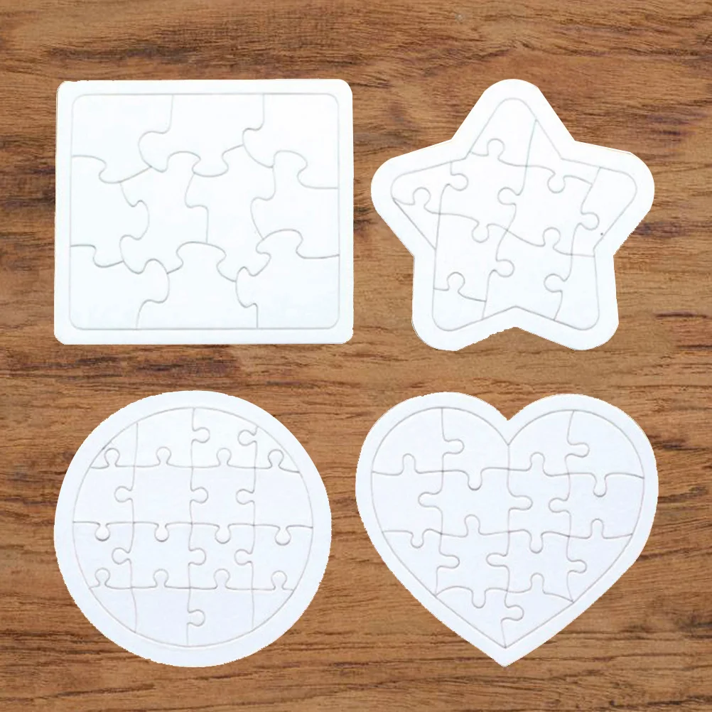 

Puzzle Blank Puzzles Jigsaw Pieces Whiteonpainting Home Drawing Heart Kids Sublimation Diy Stay Family Shaped Draw Write Paper