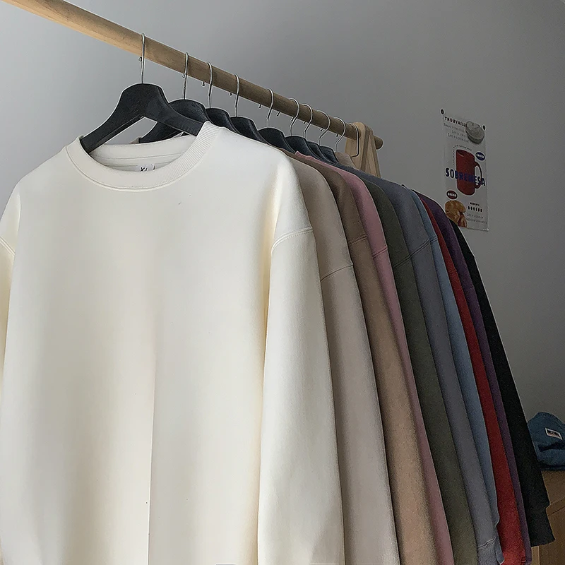 

Privathinker 10 Colors Women Suede Sweatshirts Y2K Fashion Casual Hoodies Solid Hip Hop Autumn Clothing Female Pullovers