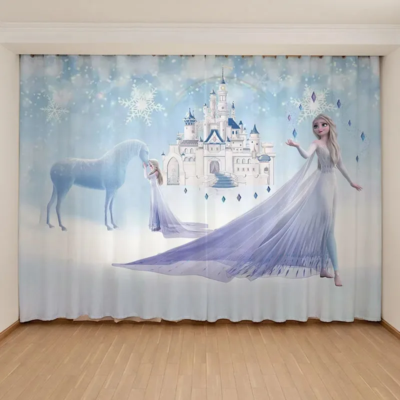 Шторы на окна Холодное сердце 2 Disney оконные занавески в подарок день рождения для