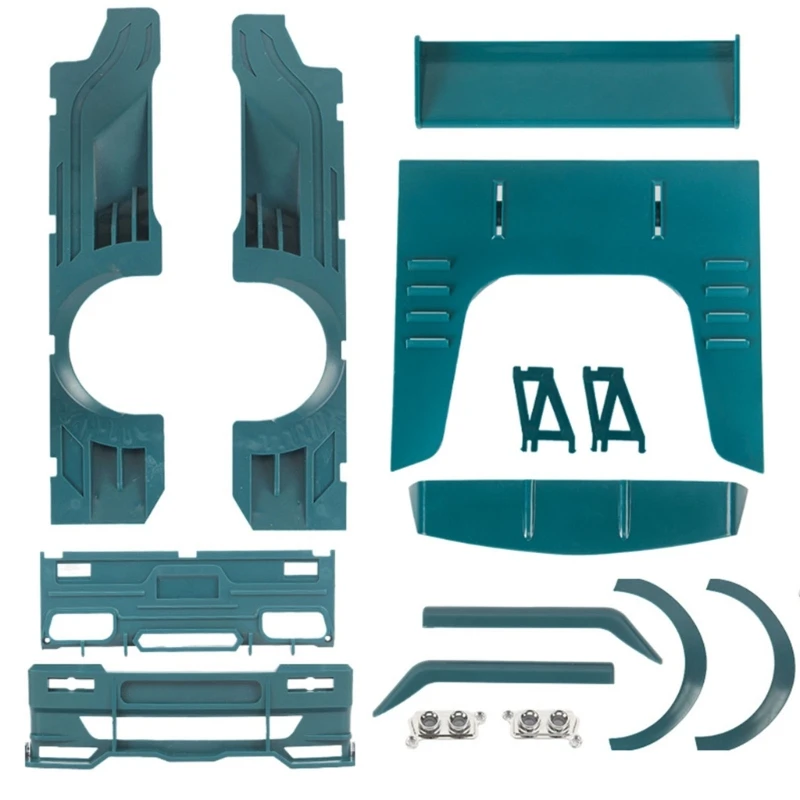 

Wide Body Surrounded Kit Spoiler Windscreen Wiper Modified Part for WPL Digital Control Car Toy 1/10