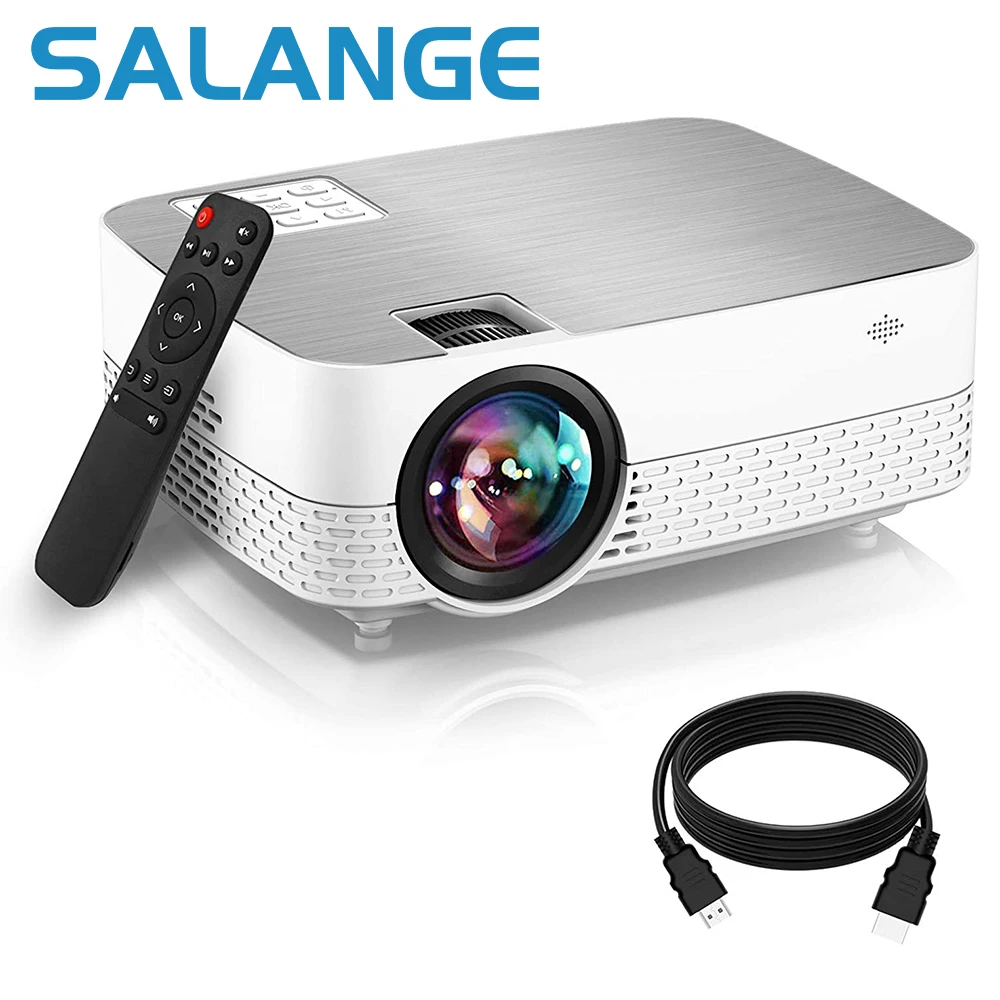 

Salange Q5 Mini projector 4500 Lumens Support Full HD 1080P LED Proyector Big Screen Portable Home Theater Smart Video Beamer
