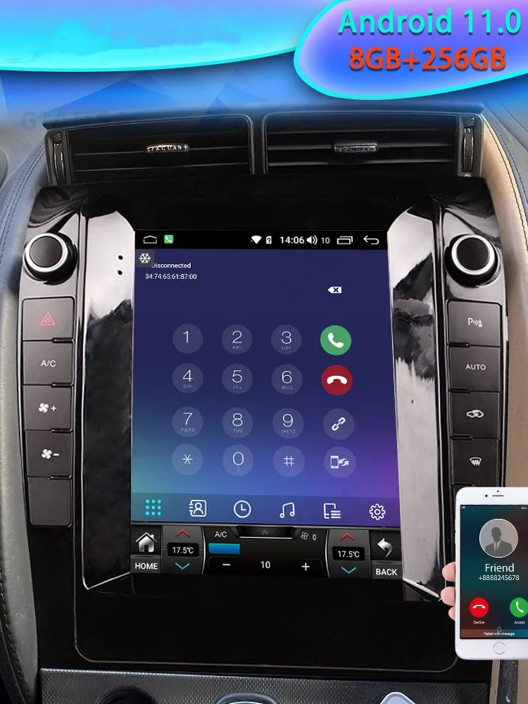 Автомобильный радиоприемник с IPS Tesla экран видео Bluetooth 2 Din стерео автомобильные
