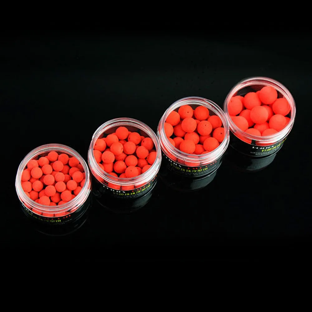 

1 Bottle Hook Bait Carp Fishing Pop Ups Boilies Beads Floating EVA Ball Flavor Mainline Baits Lures Pesca Iscas 8/10/12/14/17mm