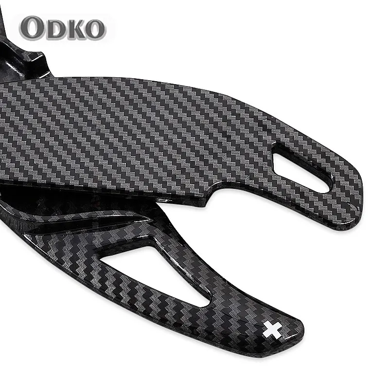 Фото Удлинители подрулевых лепестков из карбона для Toyota Rav4, Camry, Corolla, Reiz, Ralink, Zelas, Lavin – аксессуар для интерьера автомобиля №4