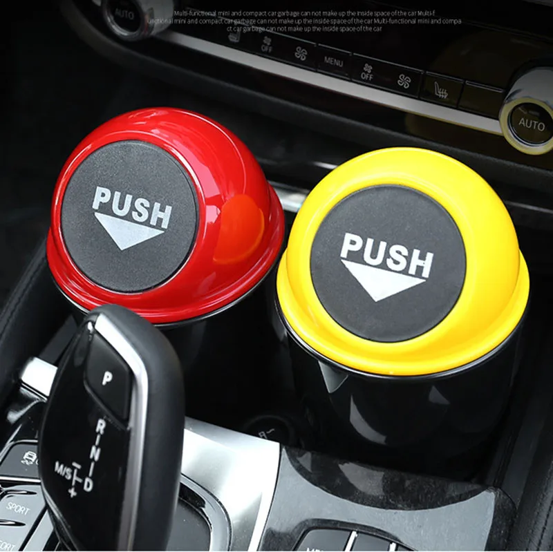 

Car Trash Garbage Can Automobiles Trash Dust Case Holder Bin Storage Box Car-styling Can Rubbish Box Holder Interior Accessories