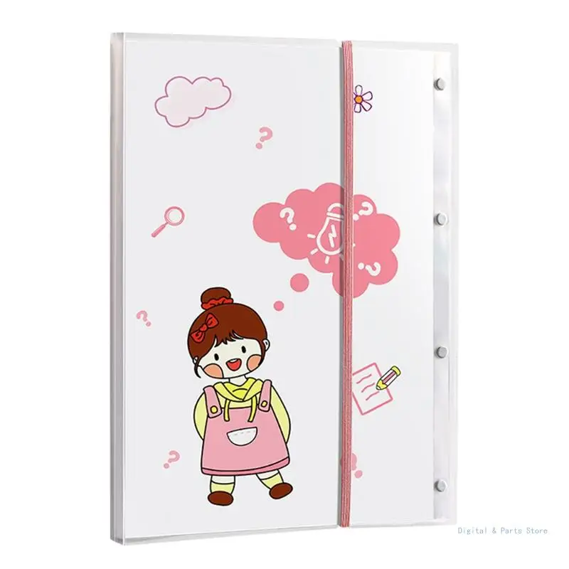 

Многофункциональный тестовый бумажный пакет для хранения M17F, Обложка для презентационных книг с пластиковыми рукавами, аксессуары для дома и школы