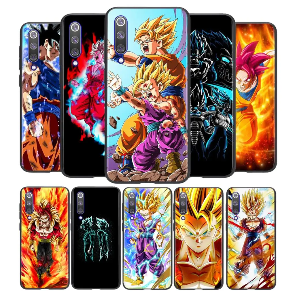 

Anime dragon ball goku gohan For Xiaomi Mi 11 10T Note10 Ultra 5G 9 9T SE 8 A3 A2 A1 Pro Play Black Phone Case