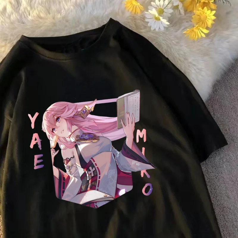 Футболка женская/мужская с коротким рукавом повседневная Милая рубашка в стиле