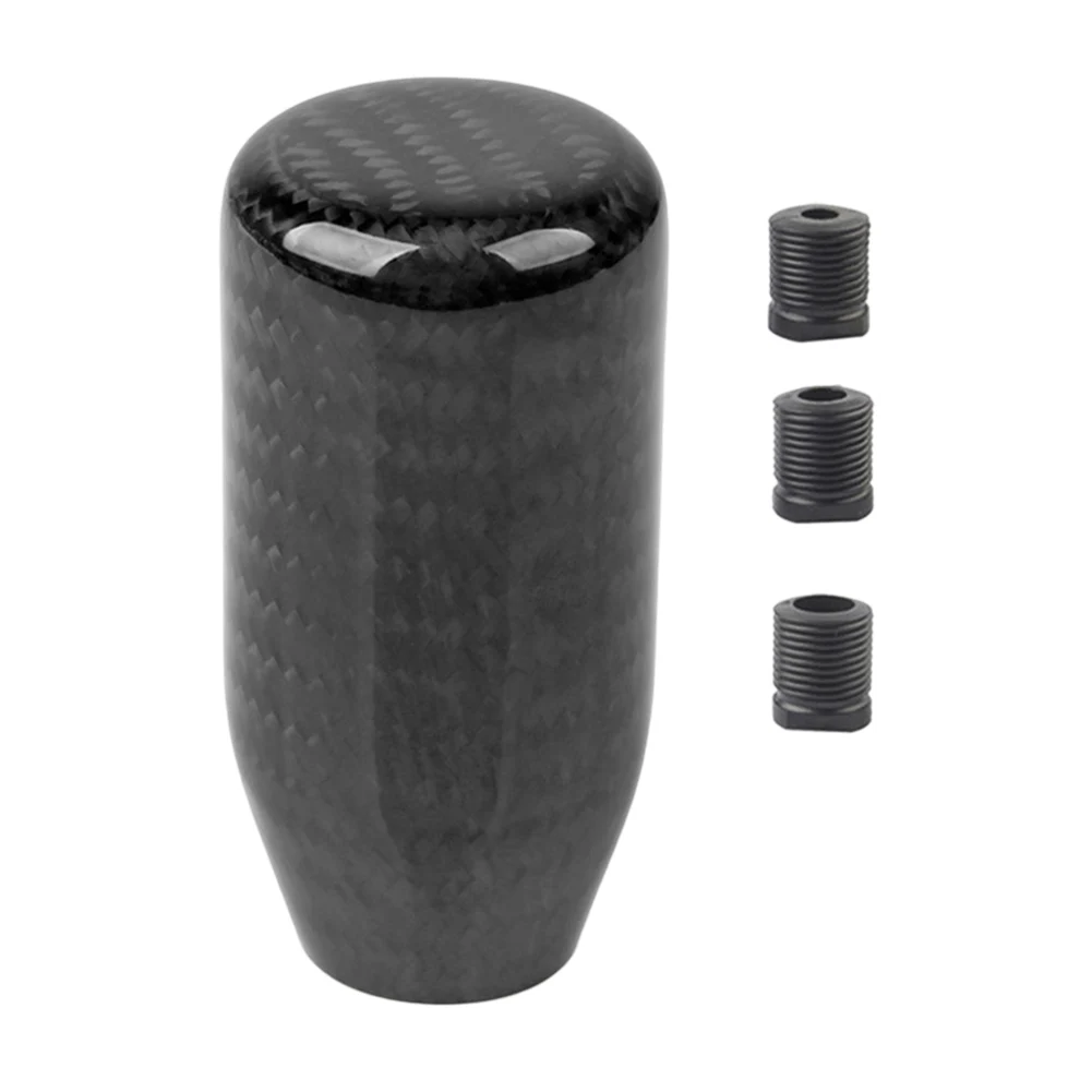 

Автомобильная ручка переключения передач из углеродного волокна, черная ручка переключения передач из углеродного волокна, улучшенное управление переключением передач, индивидуальный стиль, удобная ручка