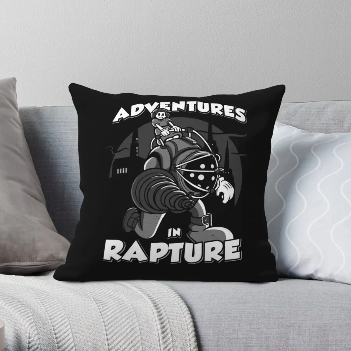

Adventures In Rapture Pillowcase Polyester Linen Velvet Pattern Zip Decor Sofa Cushion Cover Wholesale