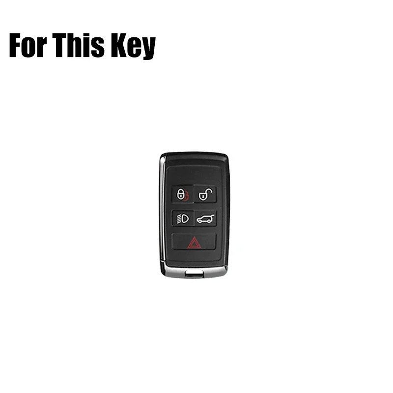 Чехол для автомобильного брелка из цинкового сплава ТПУ Land Rover Range Evoque Sport Freelander 2