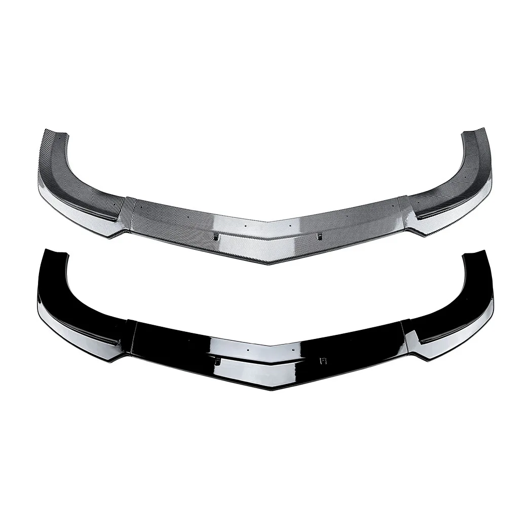 Сплиттер для губ переднего бампера автомобиля C63 диффузор комплект кузова защита