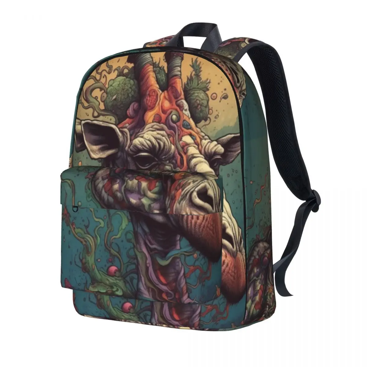 

Giraffe Backpack Pop Caricatures University Backpacks Student Fashion School Bags High Quality Breathable Rucksack