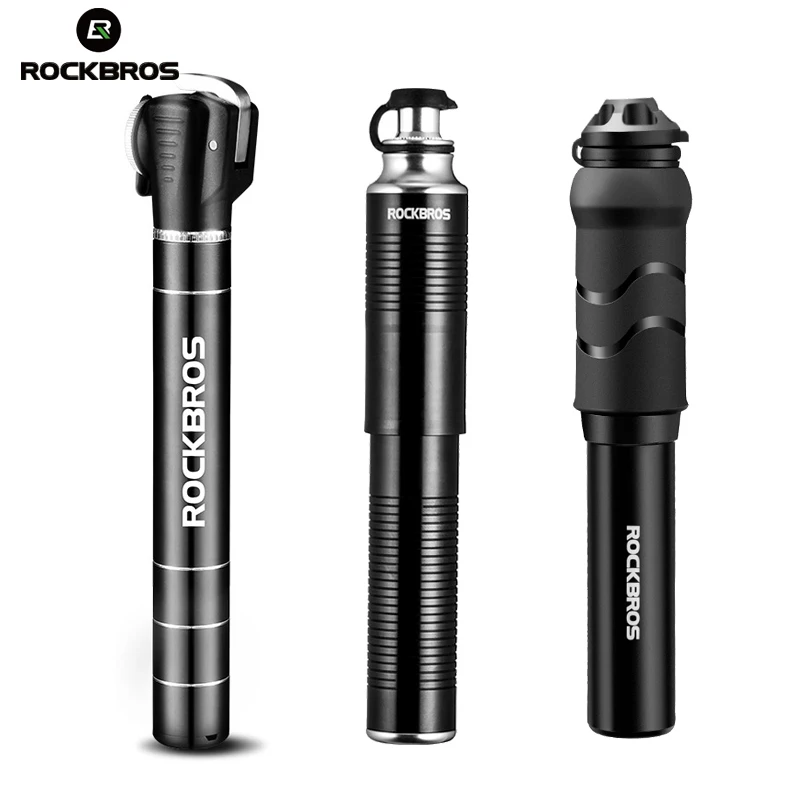 Велосипедный насос ROCKBROS 100PSI/110PSI ручной мини-насос для шин портативный